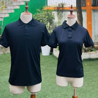 Áo thun cổ bẻ Nam Nữ 100% Cotton Polo Cao Cấp - Áo Thun Gia Đình Co Giãn Thấm Hút Size 1-XXXL Hà Đinh
