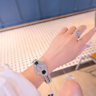 ĐỒNG HỒ NỮ CHÍNH HÃNG FUNMEI F2177 ĐÍNH ĐÁ SWAROSKI FULLBOX HOÁ ĐƠN