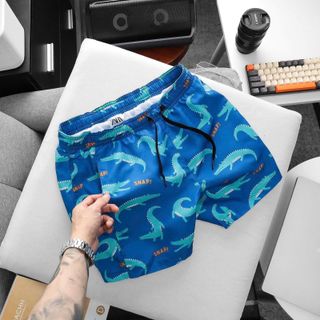 Short Biển MAN Full 6 Colors.  Chất vải 2 lớp trượt nước lớp trong lưới thoát mát.