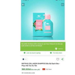 Dầu Gội chính hãng hàng cty nhan tem đầy đủ