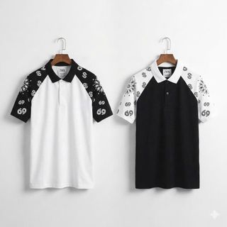 Áo thun polo nam. Chất 100% cotton 4c xịn , bo dệt, thiết kế hình in thổ cẩm tinh tế, onweb.