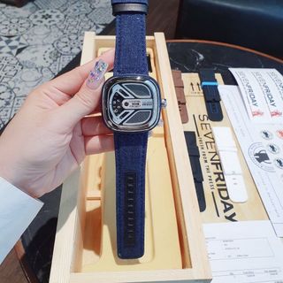 ĐỒNG HỒ NAM SIÊU CẤP SEV7N PRIDAY MÁY CƠ MẶT MŨI TÊN TẶNG DÂY FULLBOX