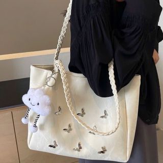 Túi xách kèm móc khoá đám mây