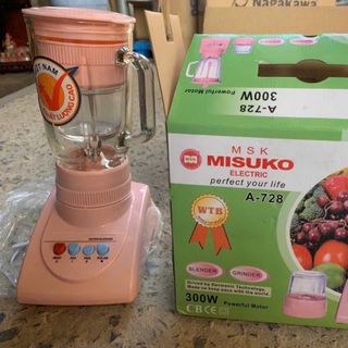 MÁY XAY SINH TỐ CỐI THUỶ TINH MISUKO A-728 (T12)