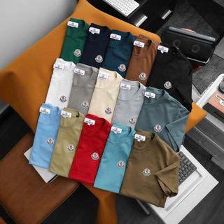 Mẫu áo thiết kế đơn giản, logo dệt may chắc chắn. Chất cotton mềm mịn thoáng mát.