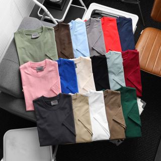 Áo thun nam. T- shirt essen basic  100% cotton cao cấp xịn 250gsm.