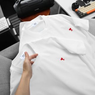 Áo Ami Basic.   Chất vải cotton 4 chiều mịn mượt.