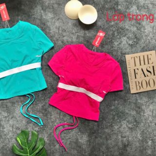 Áo crottop rút dây xinh xắn