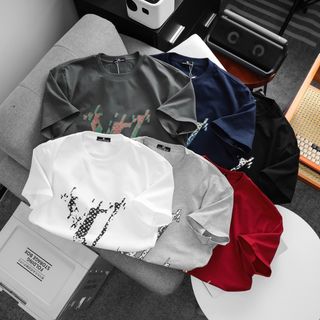 Áo thun nam. Áo chất cotton 100% cao cấp xịn , đường may tỉ mỉ chuẩn xuất khẩu.