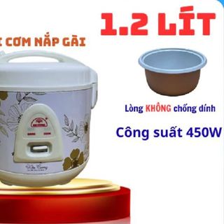 NỒI CƠM ĐIỆN 1,2L KIM CƯƠNG NẮP GÀI (T6)