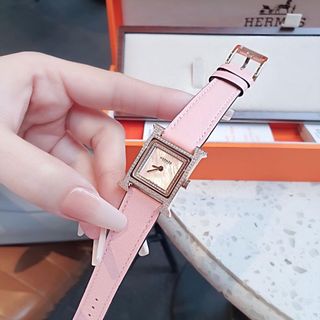 ĐỒNG HỒ NỮ CAO CẤP HERMET HÊURE VIỀN HỘT TẶNG KÈM DÂY DA XỊN GIÁ MỚI