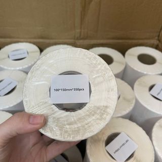 30 cuộn Giấy in nhiệt A6 100*150mm 350 tờ
