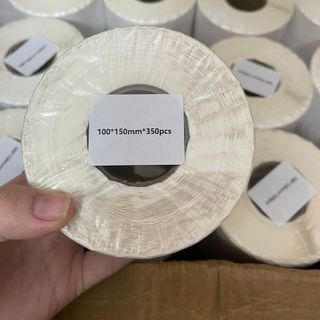 30 cuộn Giấy in nhiệt A6 100*150mm 350 tờ