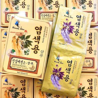 Gội là đen nhân sâm hàn quốc beauty star