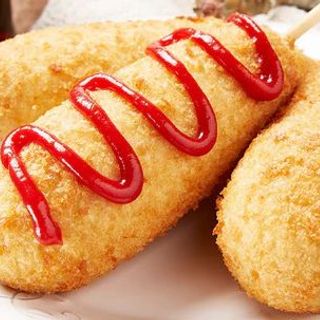 Hotdog phô mai bột xù Hoa Doanh 6 cây 500g (giao tphcm)