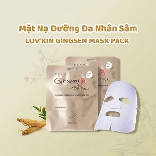 THANH LÝ Mặt nạ nhân sâm HQ  Gốc 1tr3 cho 5 miếng (~260k/m) Date 6/2027 Hàng nk full vat