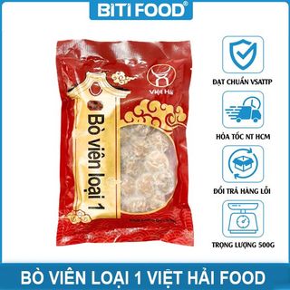 BÒ VIÊN LOẠI 1 500G VIỆT HẢI FOOD