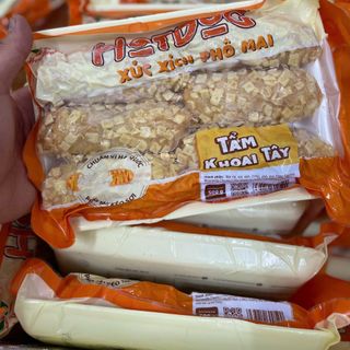 Hotdog Tẩm Khoai Tây Hoa Doanh gói 6 cây 500gr (giao tphcm)