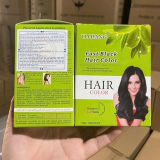 GỘI LÀ ĐEN OLIU XANH - CÓ XUẤT VAT MIỄN PHÍ