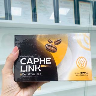 Caphelink new - cafe thảo dược, bảo vệ sức khỏe, tỉnh táo làm việc ( 10 gói lẻ)