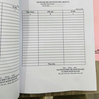 Sổ S1a - S2a HKD 2026:SỔ CHI TIẾT DOANH THU, HÀNG HÓA-THEO TT 152 HỘ /CÁ NHÂN KINH DOANH 2026