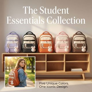 BALO HỌC SINH SINH VIÊN A811 – NHIỀU NGĂN RỘNG RÃI, THIẾT KẾ TRẺ TRUNG - PIPI STORE