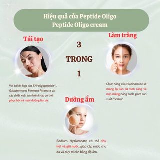 THANH LÝ Kem dưỡng peptide HQ Dưỡng trắng, phục hồi, cấp ẩm Date 3/27