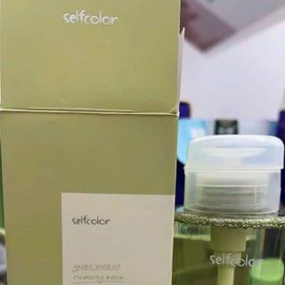 THANH LY Nước tẩy trang thuần chay NHẬT  seftcolor  Date 12/26 Dạng vòi pum rất tiện lợi