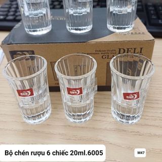 Ly Rượu Thủy Tinh 6005 ( THÙNG 288C )