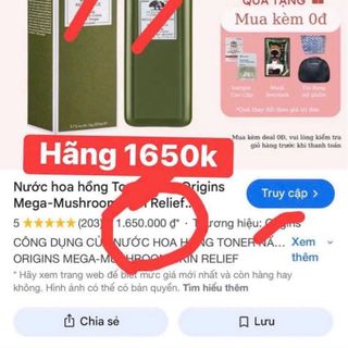 THANH LY Toner nấm origins  Date 2/27 No box