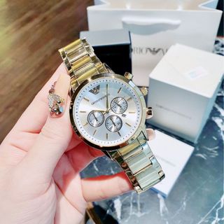 SĂN SALE ĐẦU NĂM ĐỒNG HỒ NAM THỜI TRANG ATMANI XI MẠ LỚP VÀNG