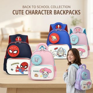 BALO ĐI HỌC CHO BÉ TRAI BÉ GÁI – HÌNH SANRIO, NHỎ GỌN, TIỆN LỢI, CỰC DỄ THƯƠNG - PIPI STORE
