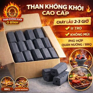 Than Không Khói BBQ cho Nhà Hàng, Quán xá - 10kg/thùng