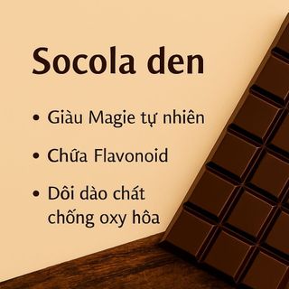 Thanh socola đen nguyên chất 100%