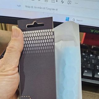 Bọc cốt cán vợt Pickleball chất liệu silicon tăng độ bám chống trơn trượt êm tay, thoáng khí và ngăn mồ hôi tay