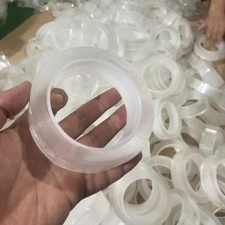 1 thùng 300 cuộn Băng keo siêu dính 2 mặt 1 f