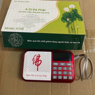 Loa Cắm Thẻ, Usb Nghe Pháp, Nghe A Di Đà Phật A108 / Loa A Di Đà Phật A108 Nghe Pháp