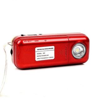 Loa Nghe Đài BKK K51 Hỗ Trợ Fm/Usb/Tf/Tai Nghe/Đèn Pin