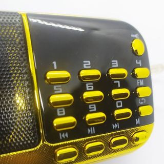 Loa Đa Năng Craven CR-836s Có Anten Hỗ Trợ FM/Thẻ Nhớ/USB/Tai Nghe - Pin Khủng 4400mAh (Đen đỏ)