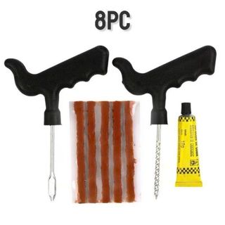 Bộ Dụng Cụ Vá Lốp Xe Không Xăm –Dụng Cho Xe Hơi Xe Ô Tô Xe Máy Vá Lụi Vá Rút Bánh Không Săm Khẩn Cấp