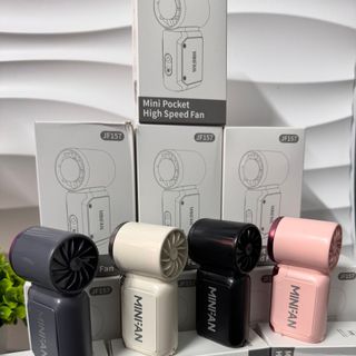 Quạt cầm tay JF157- quạt tích điện dùng động cơ không chổi than