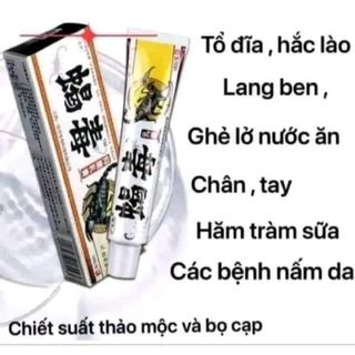 Kem bôi bọ cạp nấm ngứa hắc lào lang ben...