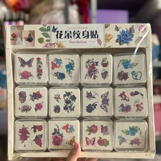 LỐC 36 HỘP HÌNH XĂM