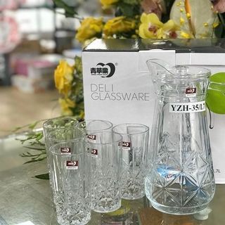 Bộ Bình 6 Cốc Thủy Tinh YZH-35/L7 ( Thùng 6B)