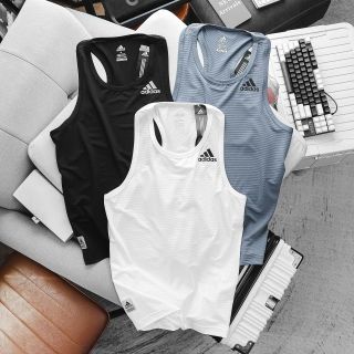 Ba lỗ A thun poly lỗ kim 4c trơn láng, mát rượi, co giãn 4c thoải mái.