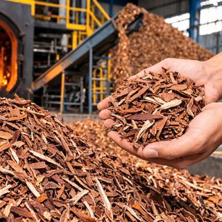 Vỏ cây keo tràm, bạch đàn – Nhiên liệu sinh khối đốt lò hơi công nghiệp | Tuk Green