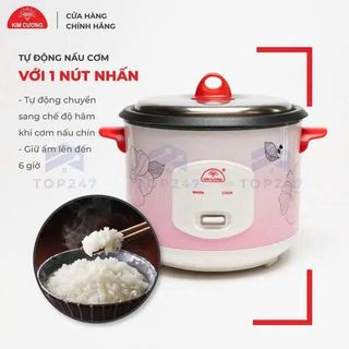 NỒI CƠM ĐIỆN 1,5L KIM CƯƠNG CHỐNG DÍNH NẮP RỜI (T6)