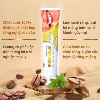 Kem đánh răng thảo dược Vsmile cho bé ngừa sâu răng nuốt được dùng cho người niềng răng 150g/ tuýp