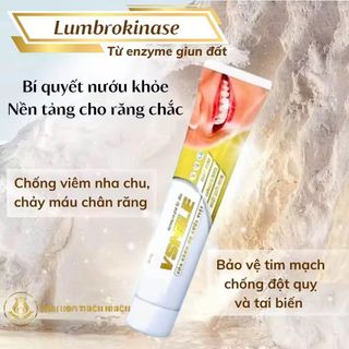 Kem đánh răng thảo dược Vsmile cho bé ngừa sâu răng nuốt được dùng cho người niềng răng 150g/ tuýp