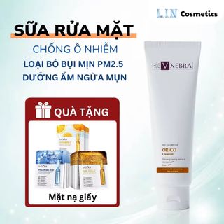 Sữa rửa mặt đa năng sạch sâu bụi mịn PM2.5, ô nhiễm, dầu thừa. Dưỡng ẩm, làm dịu mụn, kích ứng. Chống oxy hóa. Dùng được cho mọi  loại da ORICO VXEBRA 100g/tuýp